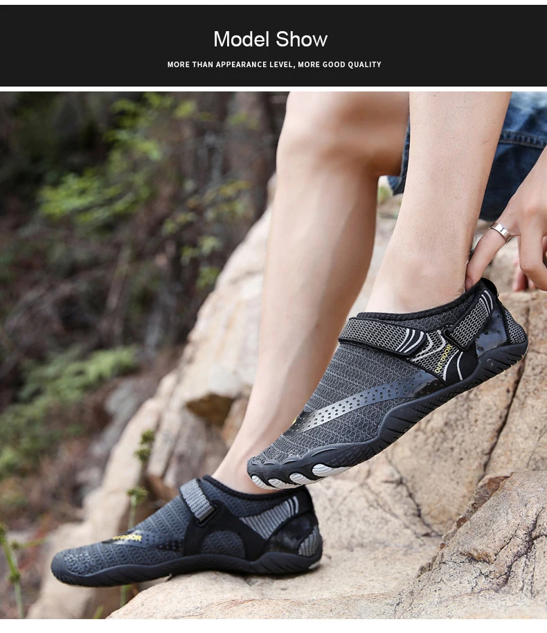 Anti Slip 5 Fingers Seaside Ocean River Kayaking Creek Shoes Quick Dry Barefoot Wading Swim Water Sport Beach Aqua Shoes