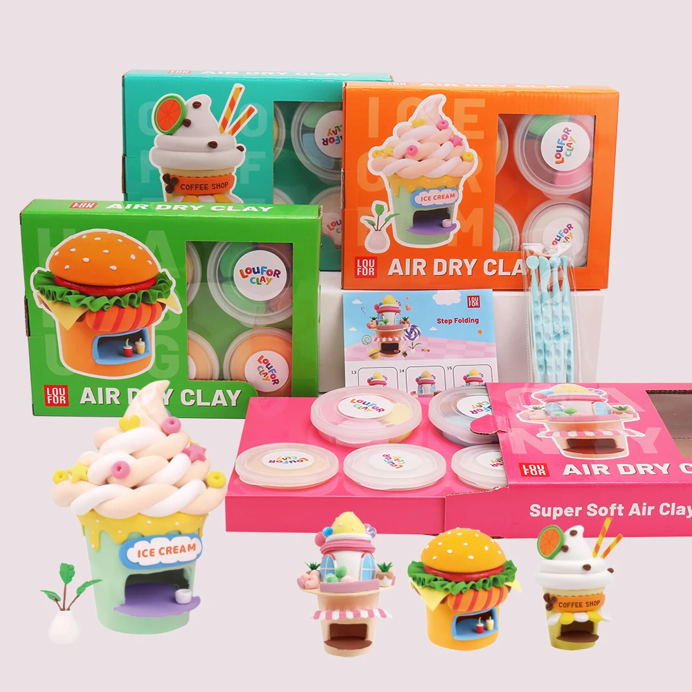 Высококачественная суперлегкая глина 36 цветов