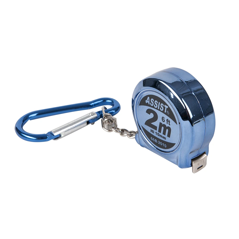 Small Key Chain Mini Tape Measure Retractable Measuring Tape 2m/6FT, Metric  and Inch, Double Colored - China Measuring Tape, Tape Measure