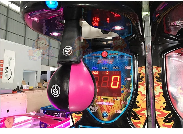楽しいコイン式電子ゲームハンマーボクシングマシンアーケード
