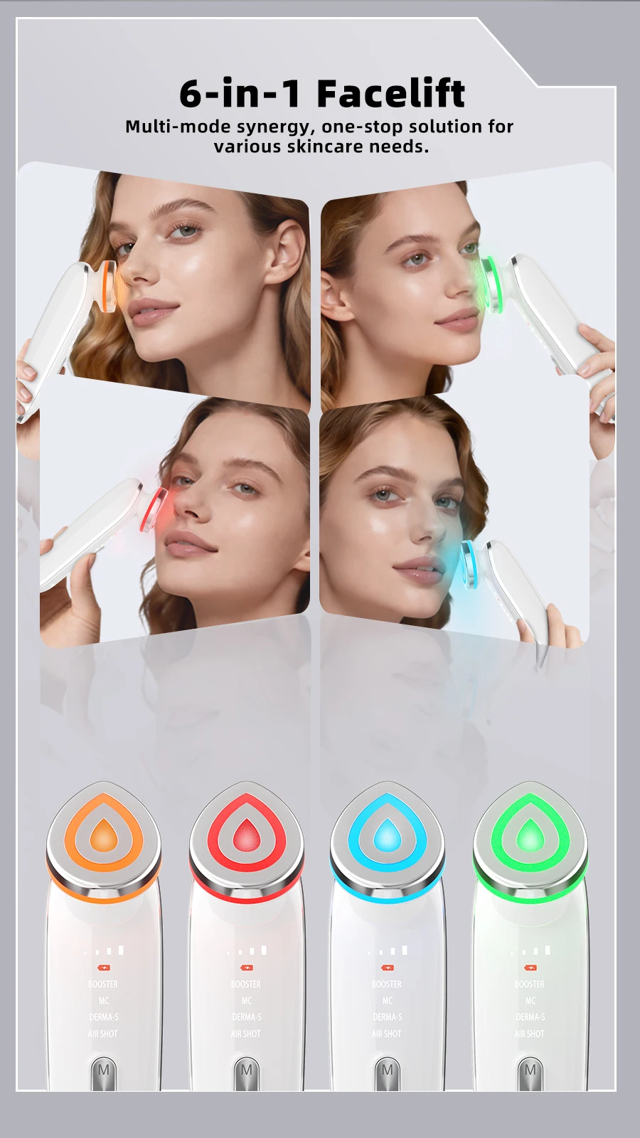 Advanced Multi-functional Facial Beauty Device