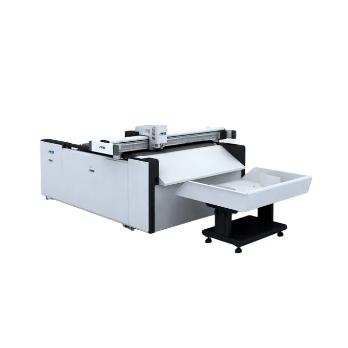 Fully Automatic Flatbed Die Cutter And Plotter Machine Auto Feeder Cutter Plotter Cardboard Box