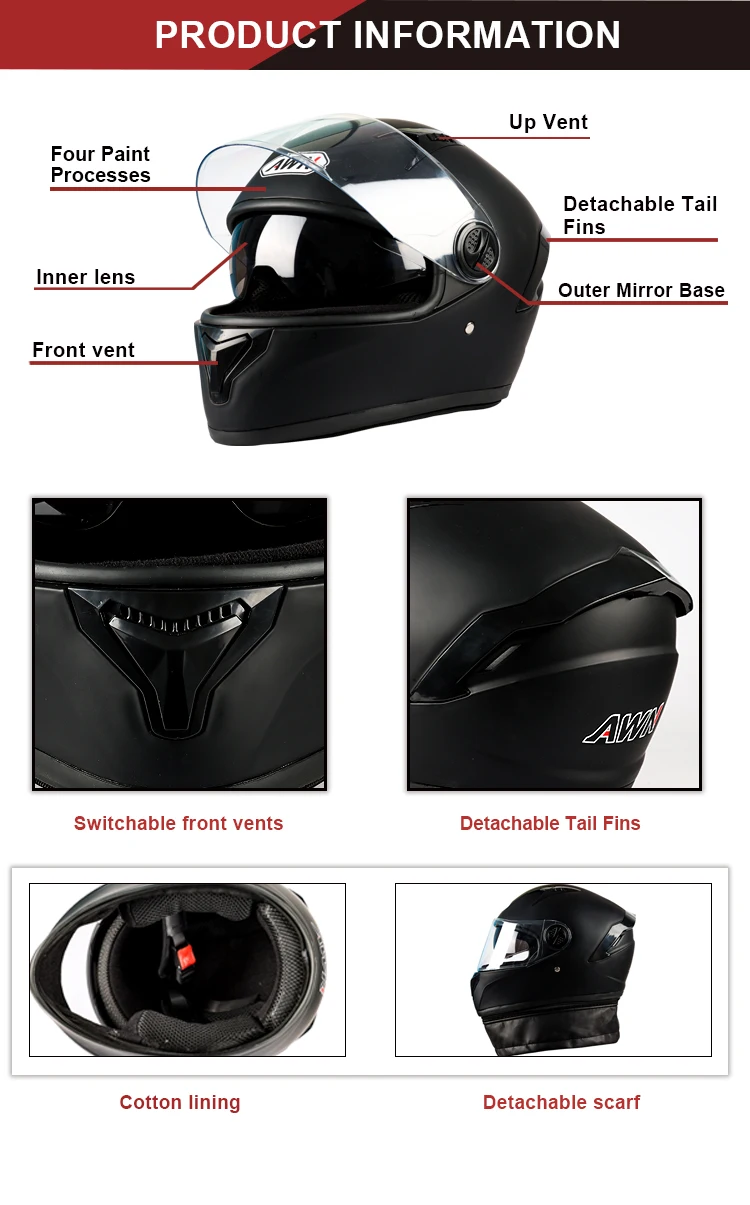 High Quality Full Face Eps Motorcycles Abs Helmets For Adults Unisex ...