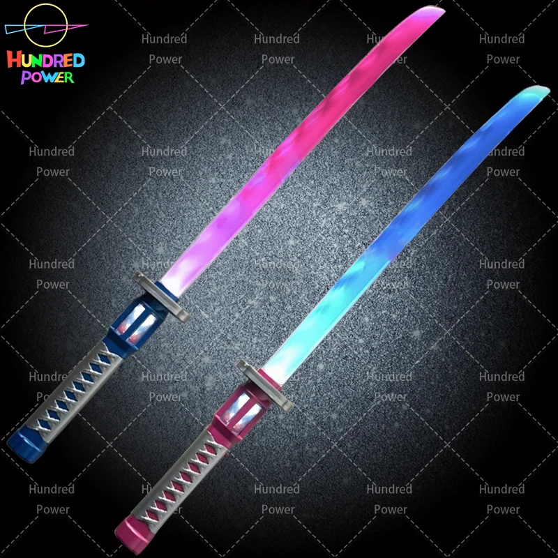 2023 Новый светящийся популярный световой меч 15 RGB меняющий цвета Косплей игрушка светящиеся мечи