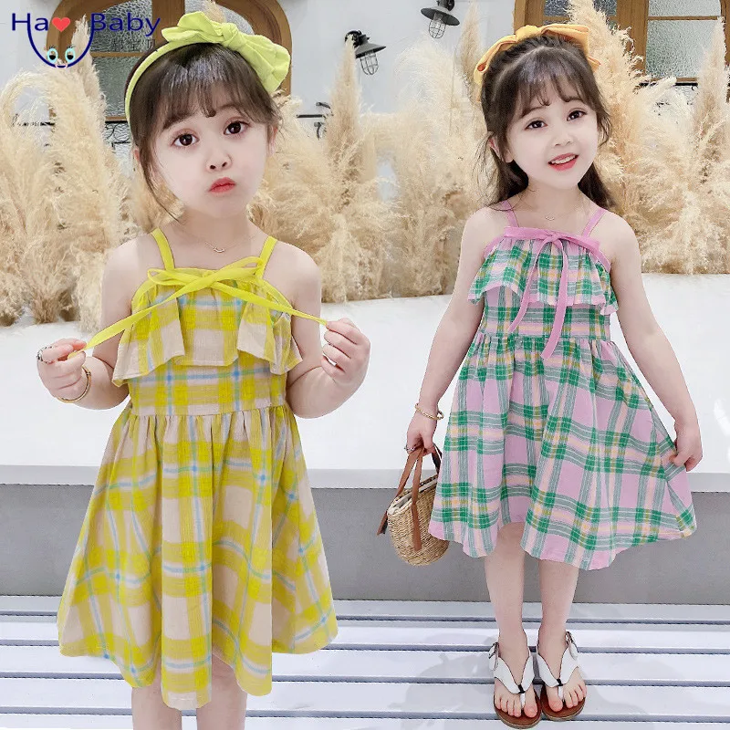 suspender dress for baby girl