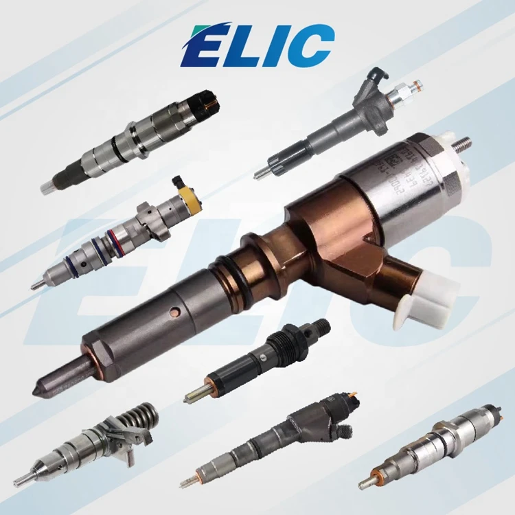 Excavator Inyector Common Rail Fuel Injectors Nozzle Diesel Engine Fuel Injector for Isuzu Bosch Hyundai Volvo Kubota