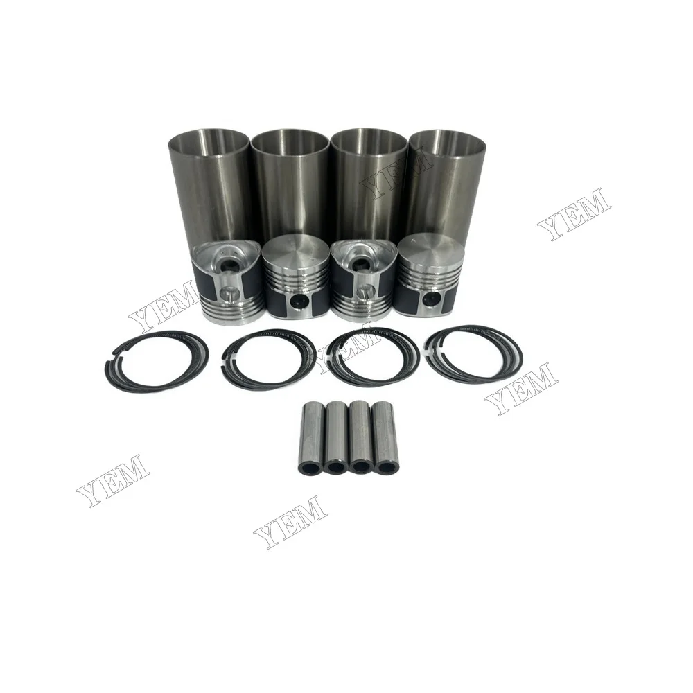 Cylinder Liner Kit Compatible for Mitsubishi K4B Engine Repair Kit 3