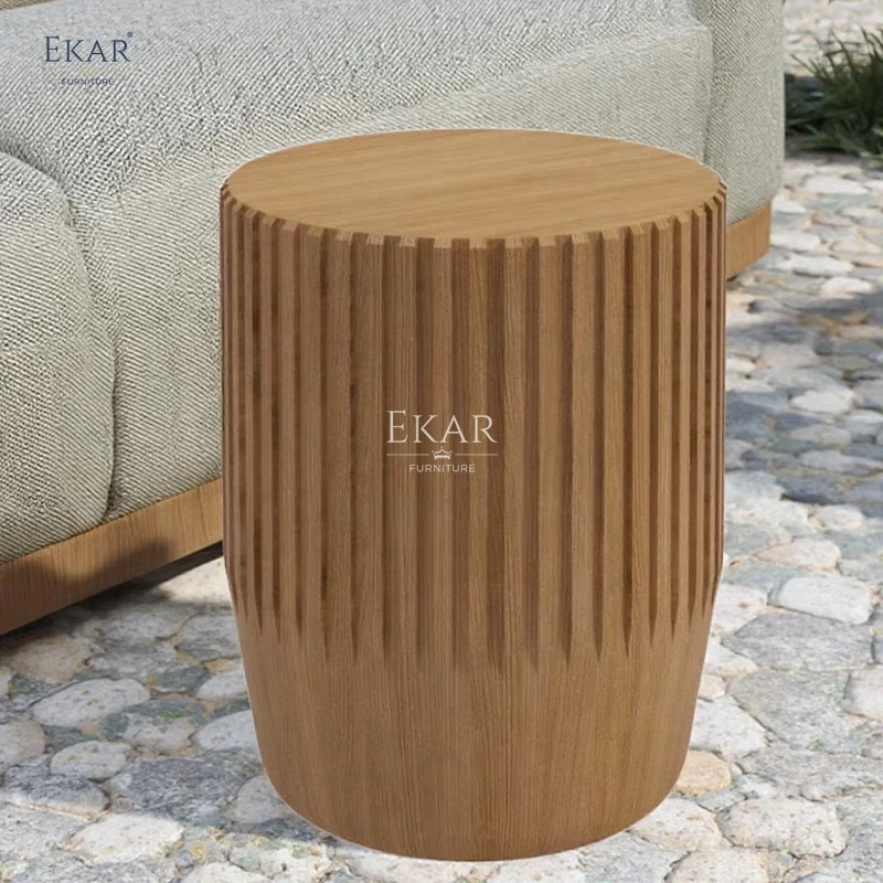 product modern wooden outdoor round stool for patio and garden use-60