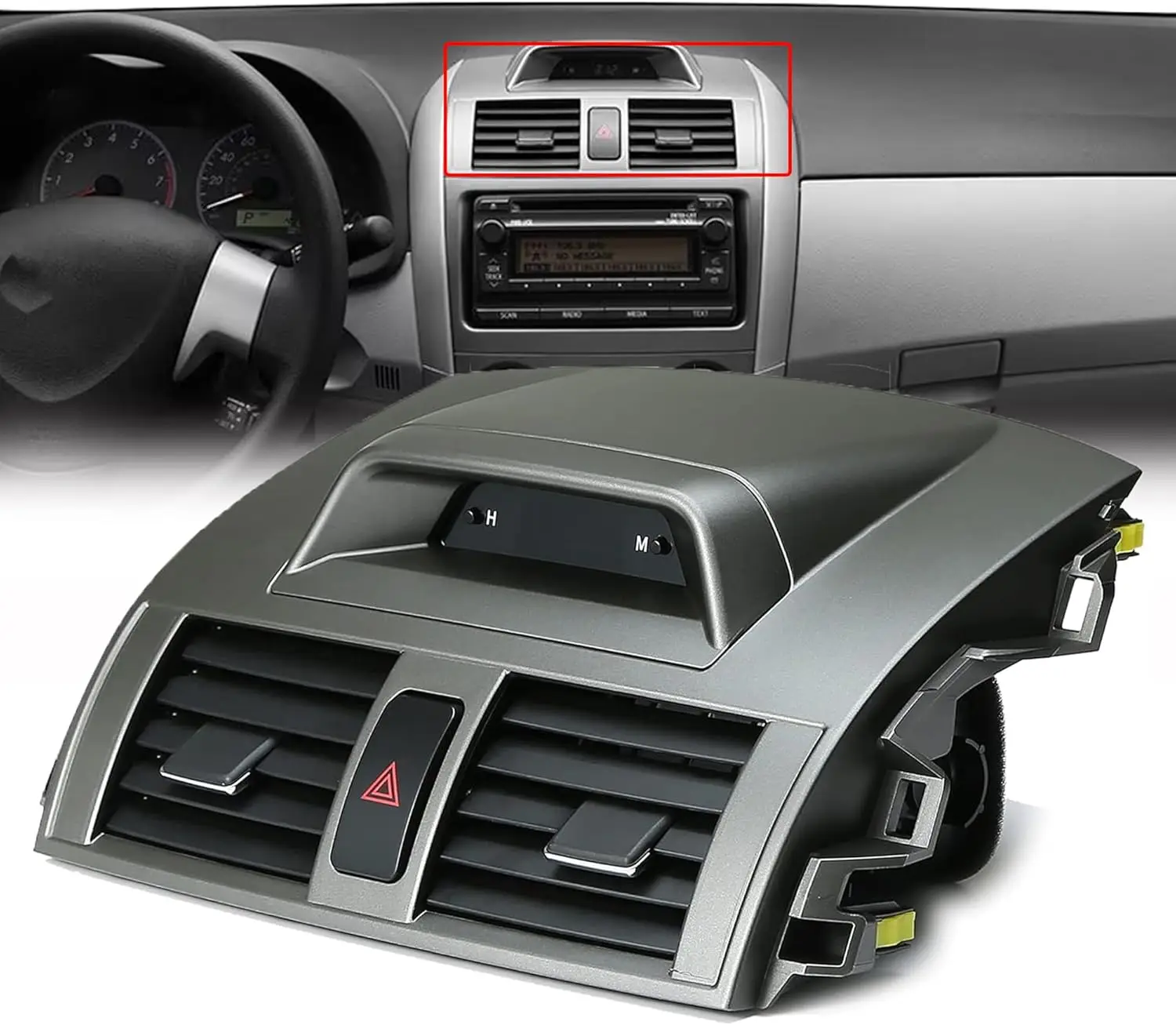 Body Moldings & Trims For Toyota Corolla Center Dashboard