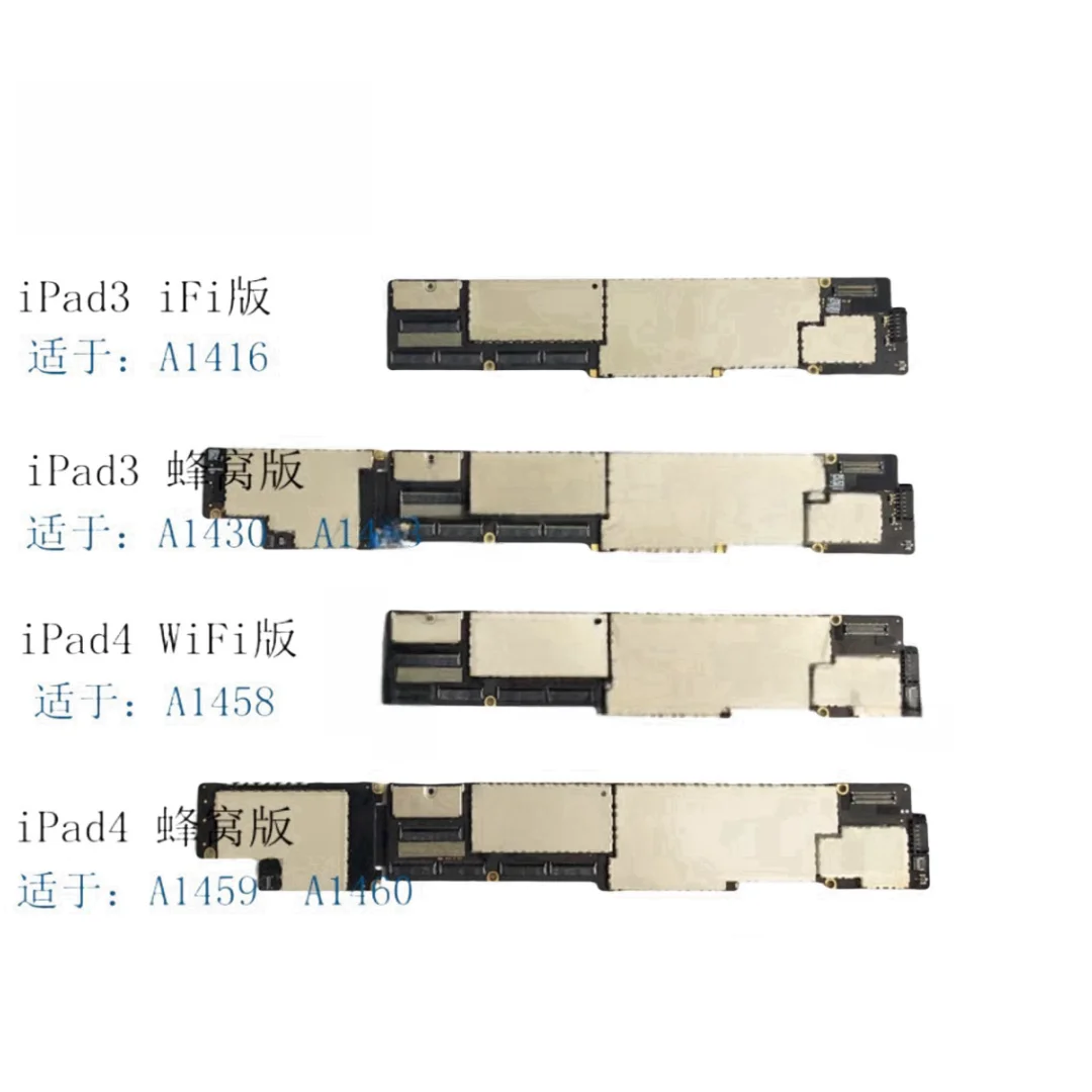 Original Unlocked 128 Logic Motherboard for iPad 5 Air 1 A1474 16GB 32GB PCB Mobile Phone Logic Board