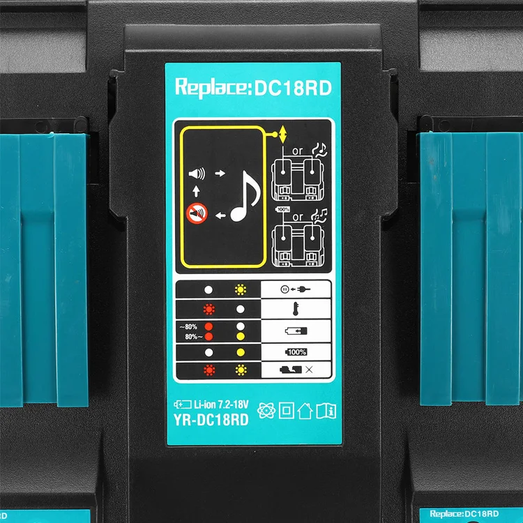 XINXUN Factory Produces 18V Power Tool Charger DC18RC DC18RF DC18RA DC10WA DC18SB DC18SF Makita Battery Charger