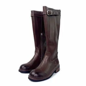 Customized Exquisite Women's Riding Boots Are Thin Pointed High Heel Knee Boots for Women's Black High Boots