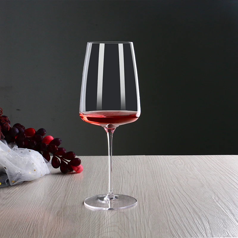 700ml OEM High Quality Original Personalised Classic Long Stem Oversized Burgundy Wedding extra Large Big Giant Wine Glass