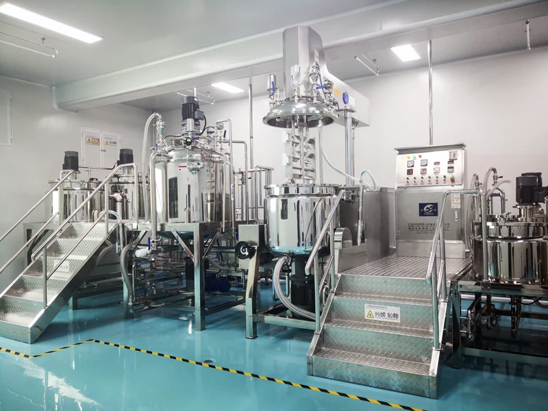 Мазь/мазь для кожи, вакуумный эмульгирующий миксер, зубная паста, гомогенизатор с высоким сдвигом