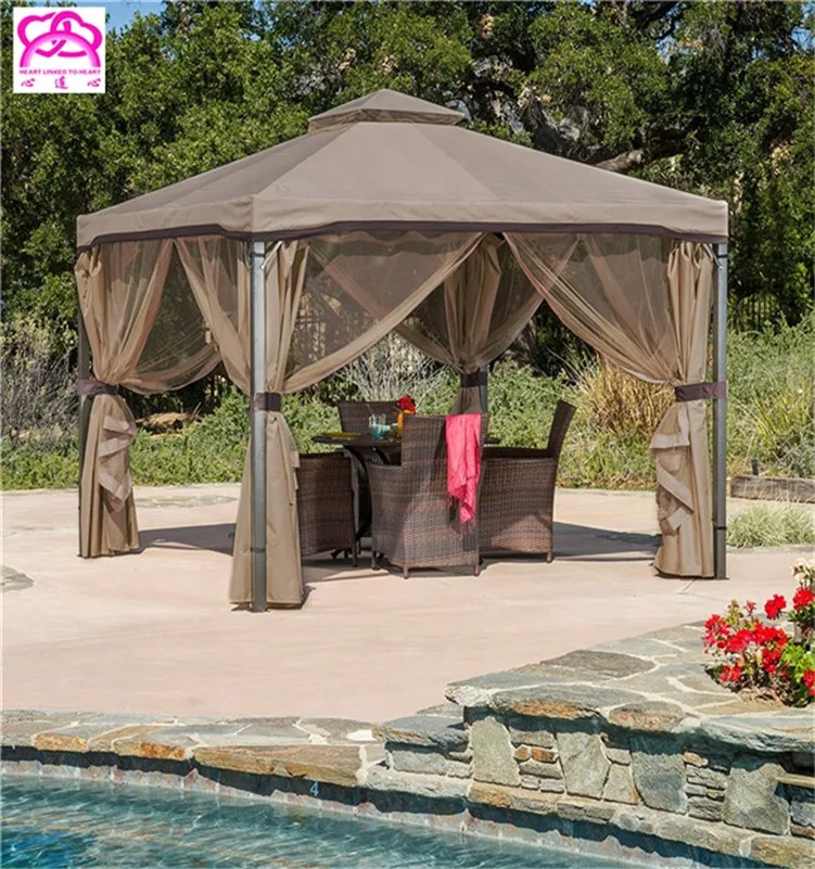 4*6m/3*3m Pergolas And Fabric Gazebo 