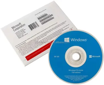 Microsoft Windows 10 Home DVD OEM with Sticker COA 100% Global Online Activation win 10 Key