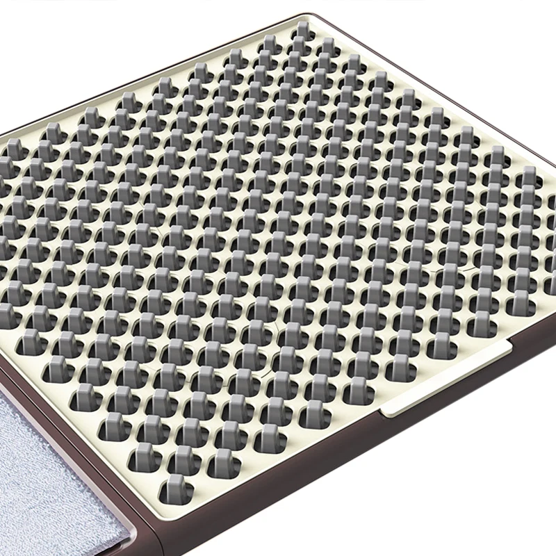 Optimizing Pva Material Clean and Dirt Shoe Sole Cleaning Floor Mat