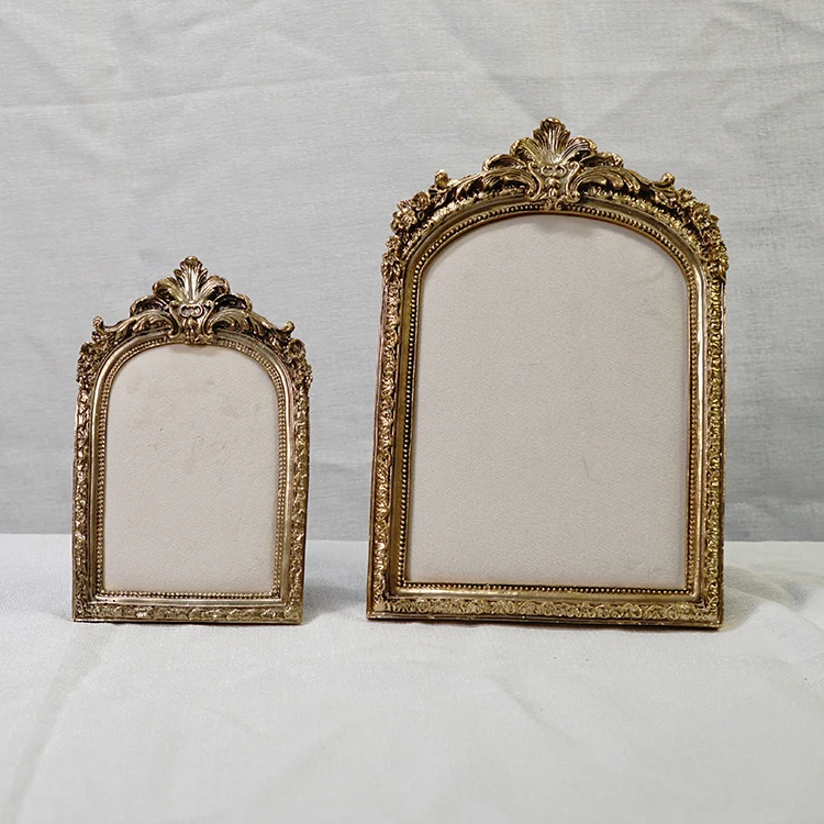 Portagioie Vintage In Resina Con Retro Velluto – Espositore Per Orecchini E Collane, 11,5x19 Cm