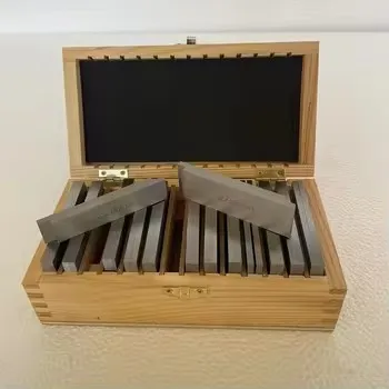 TEBAK 14pairs 100x10mm Precision Parallel Set Parallelism 0.005mm Parallel Bock Set Block Gauge Gage 10*100 Machine Tools