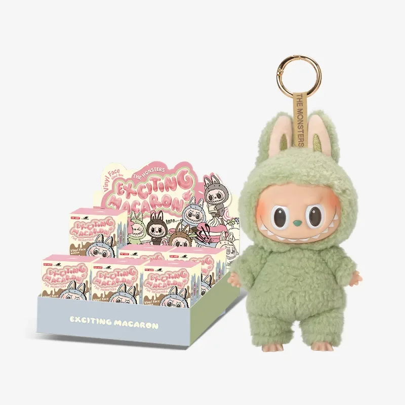 ポップマート 公式 Labubu ザ・モンスター マカロンシリーズ 6個入り