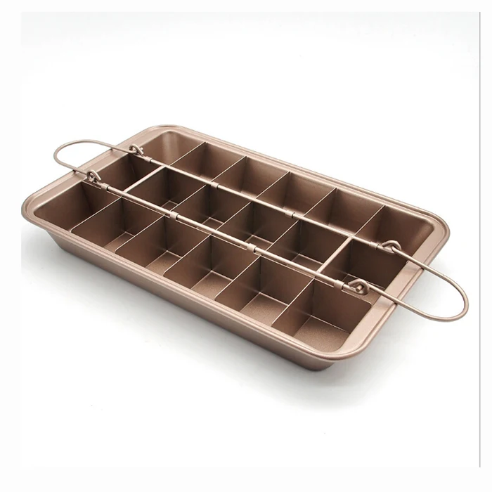 Divided shop cake pan