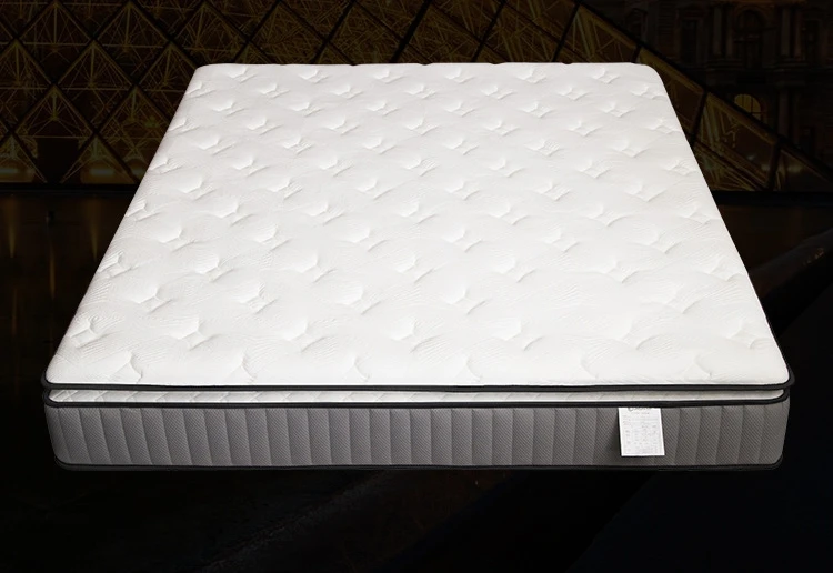 Luxury Hotel Mattress Queen King Size Latex Pocket Coil Spring Memory