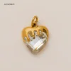 Colgante de amor de cristal