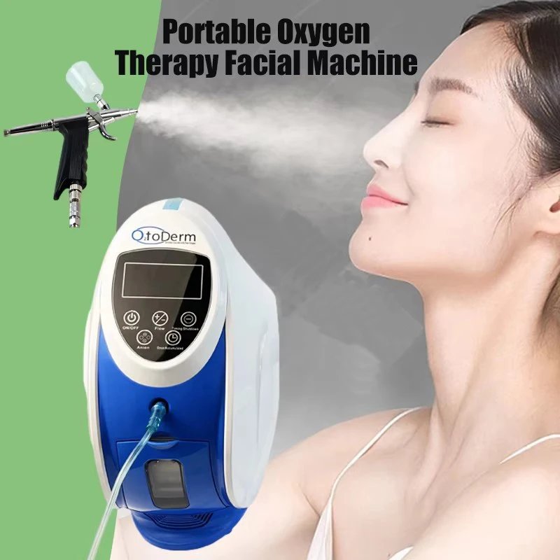 Auro 2024 Лидер продаж кислородный распылитель O2 аппарат для ухода за лицом увлажняющая маска омоложения кожи кислородная терапия купольная