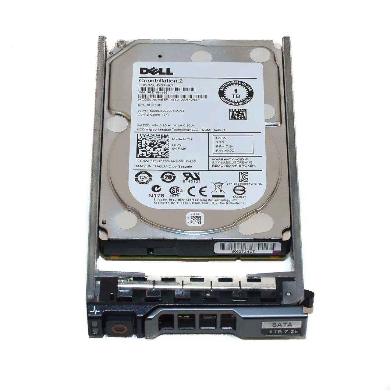 2T SSD Hard Disk for Server Rack 2000G 12gbps