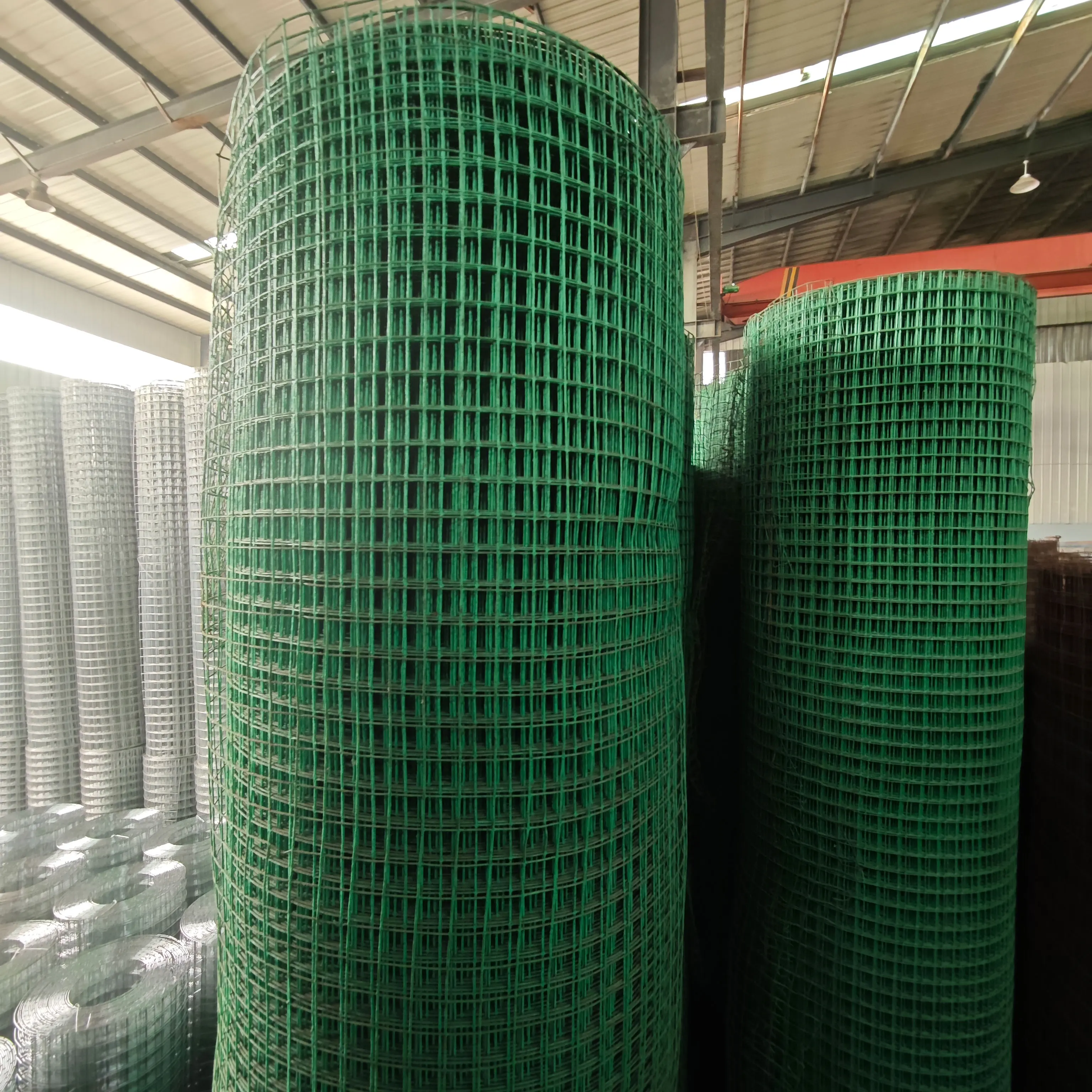 PVC Plastic Coated Welded Wire Mesh Coated With Plastic Mesh