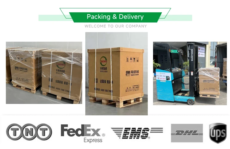 Packaging & shipping specifications