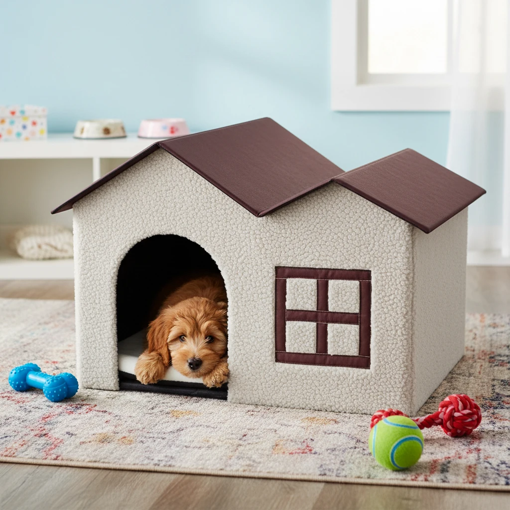 Funny Luxury Indoor Small Dog Cat House Pet Bed Dog House