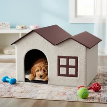 Funny Luxury Indoor Small Dog Cat House Pet Bed Dog House