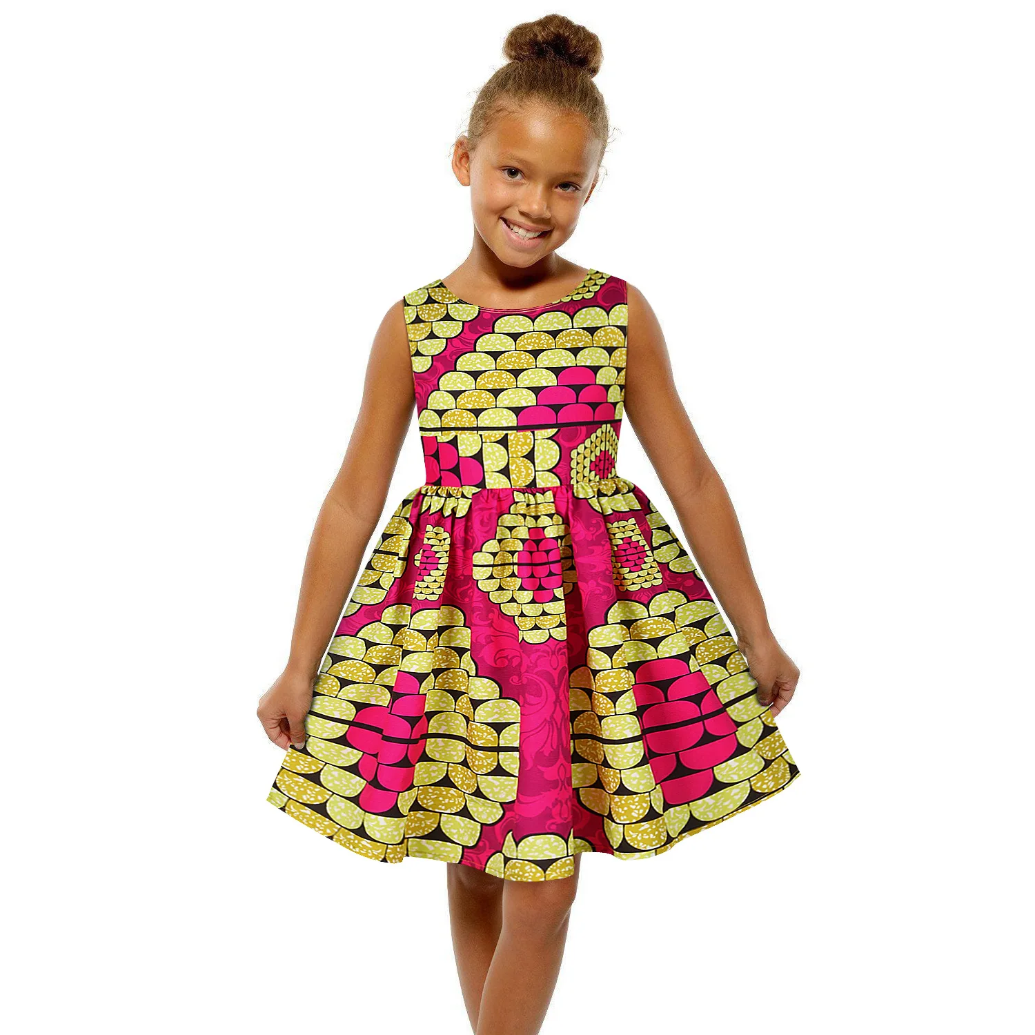 New Design African Traditional Wear Clothing Kids Print African ...