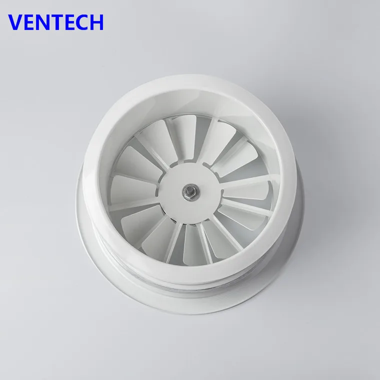 Ventilation Circular Air Diffuser - Swirl Diffuser HVAC