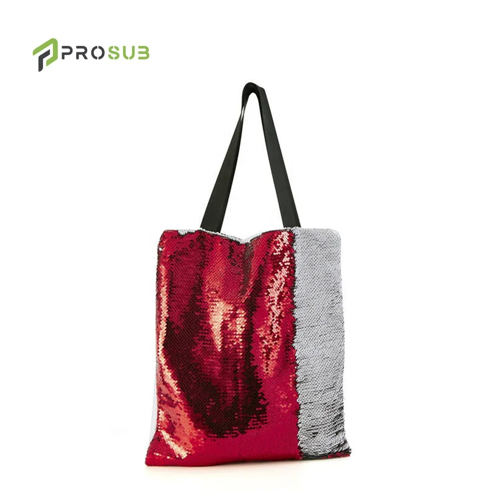 Prosub Reversible Magic Sequin Shopping Bag Glitter Tote