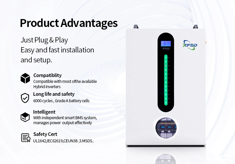 Support 16 Parallel Eu Stock 5kwh 10kwh Solar Storage Battery Lifepo4 48v 51.2v 100ah 200ah Powerwall Lithium Ion Batteries supplier