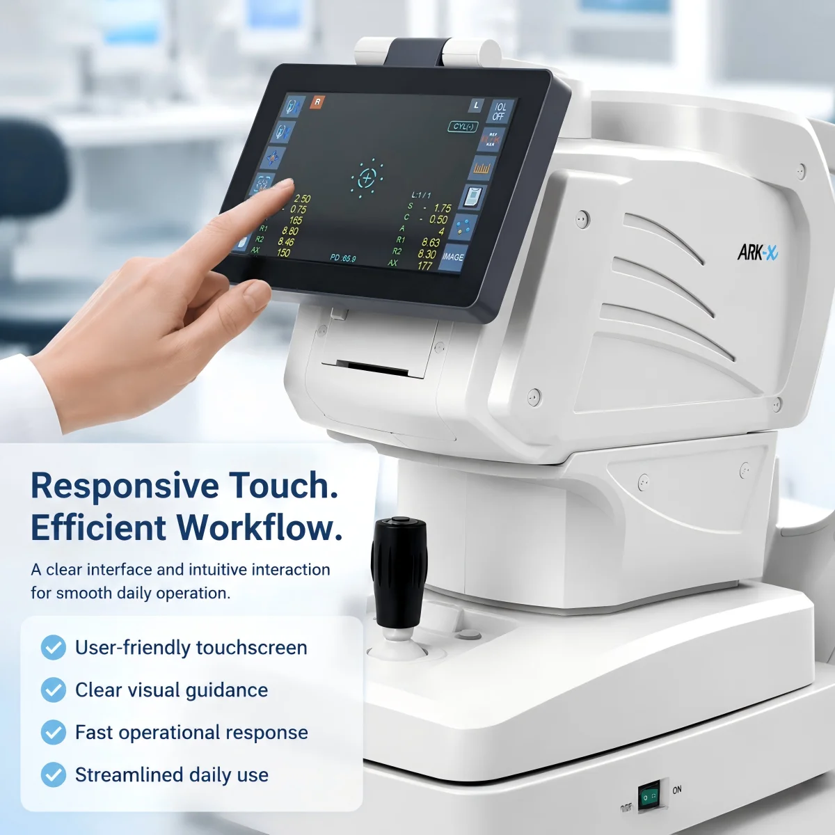 ARK-X Auto Refractor Keratometer Keratometer Price Top Quality Auto Refractometer Keratometer