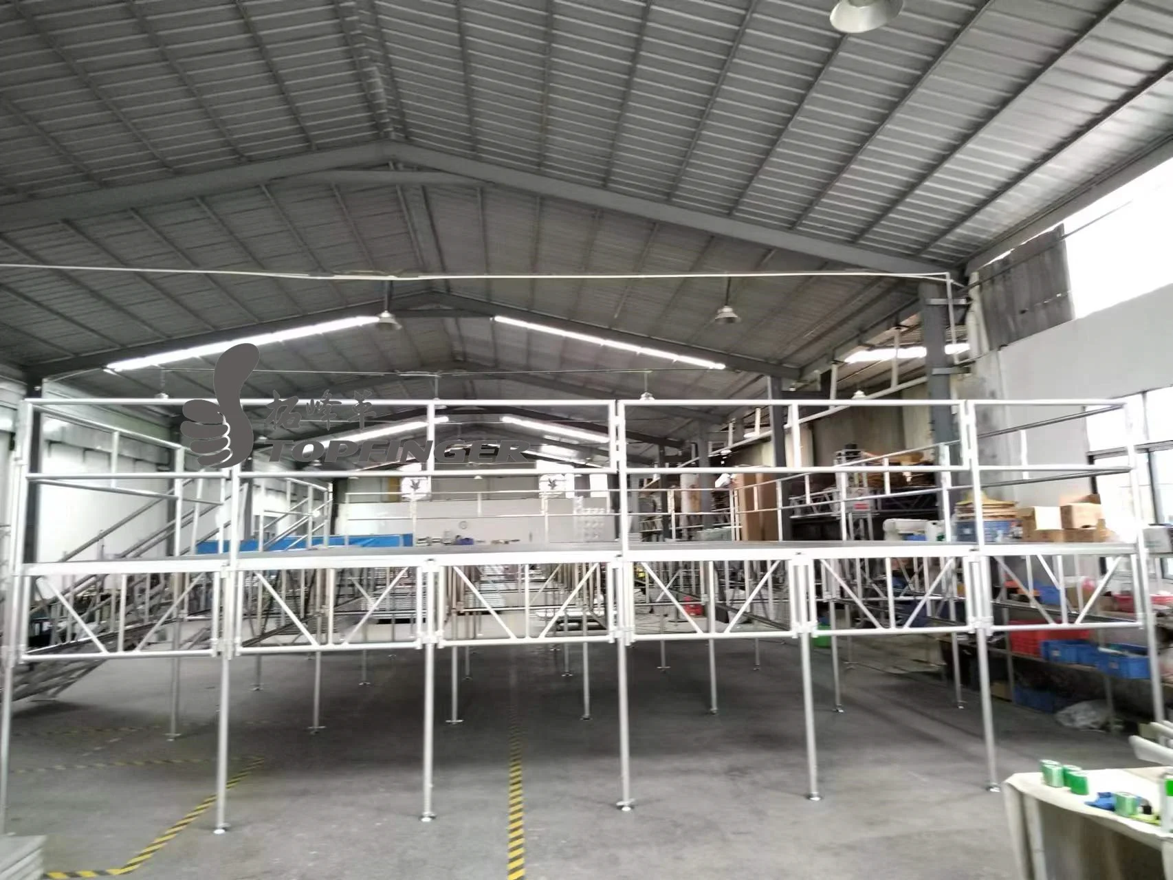 Aluminum Adjustable Stage Cheap Used Cheap Wooden Platform Banquet Portable Riser Outdoor Event Stage for Sale