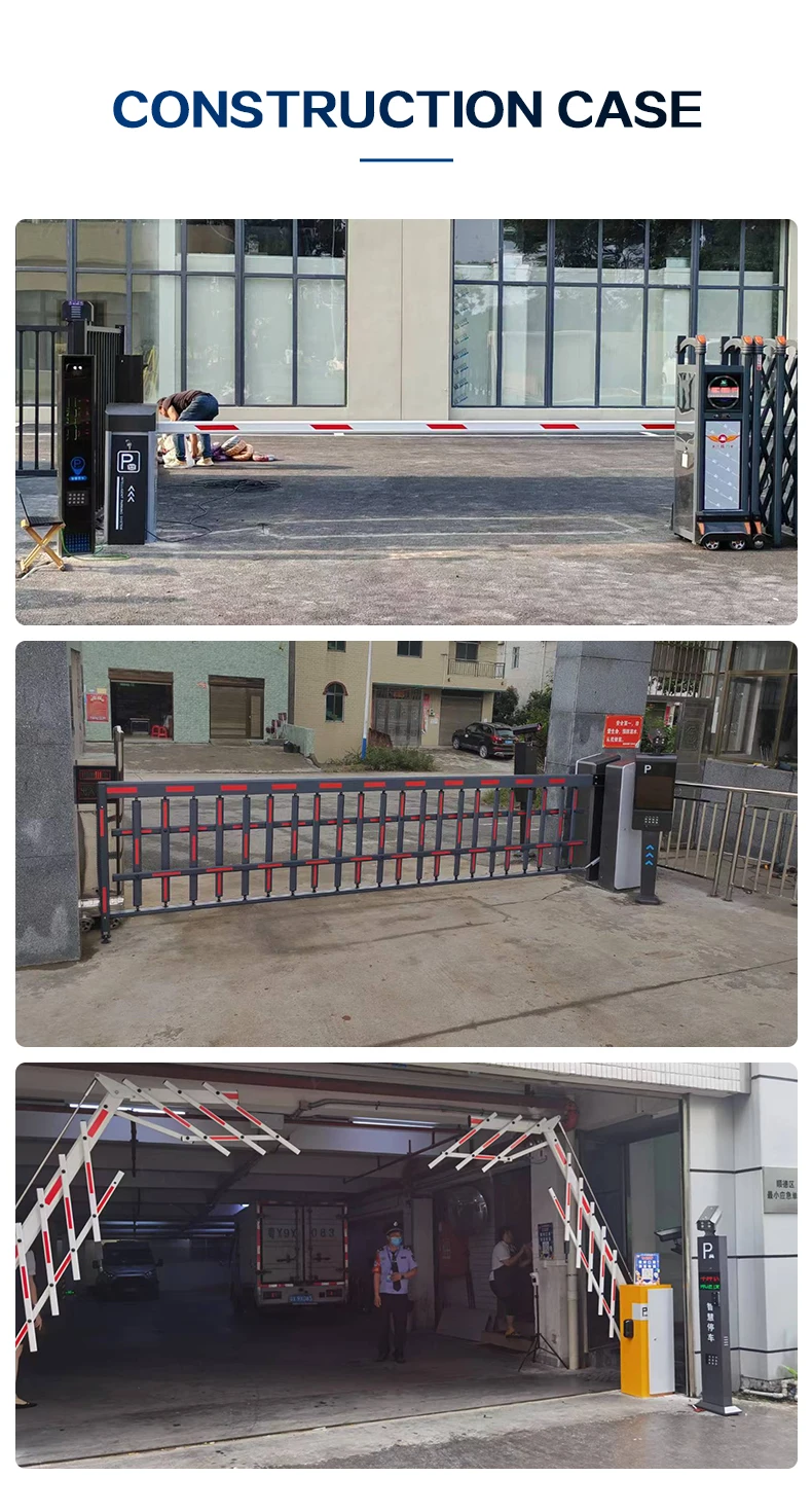 HNT Brushless Motor RFID Speed Adjustable Versatile Barrier Gate System ...