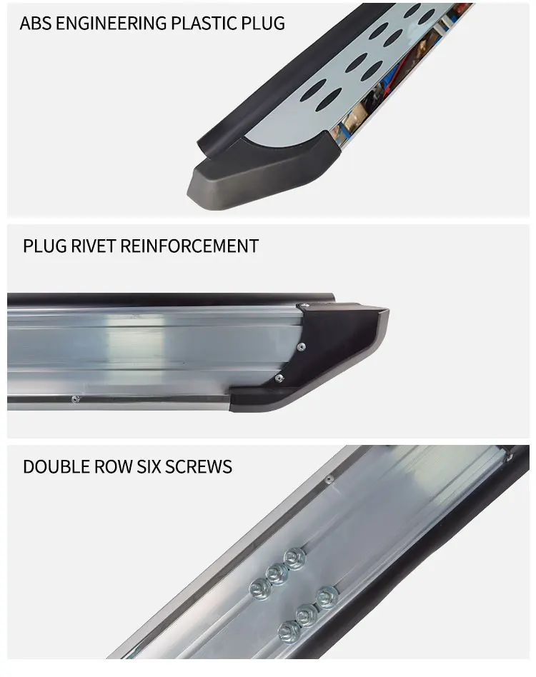 AKM High Quality Aluminum Alloy Car Accessories Side Step for CHERY TIGGO 5 Fixed Step details