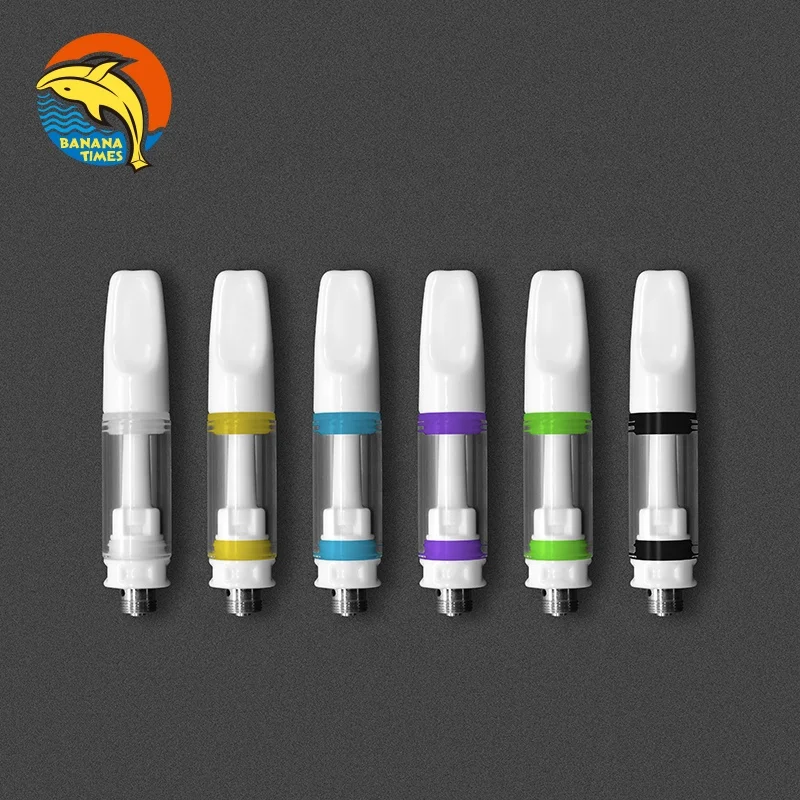 Designed in USA childproof press 1ml cartridges 510 BC05-T empty thick oil rosin cartridge