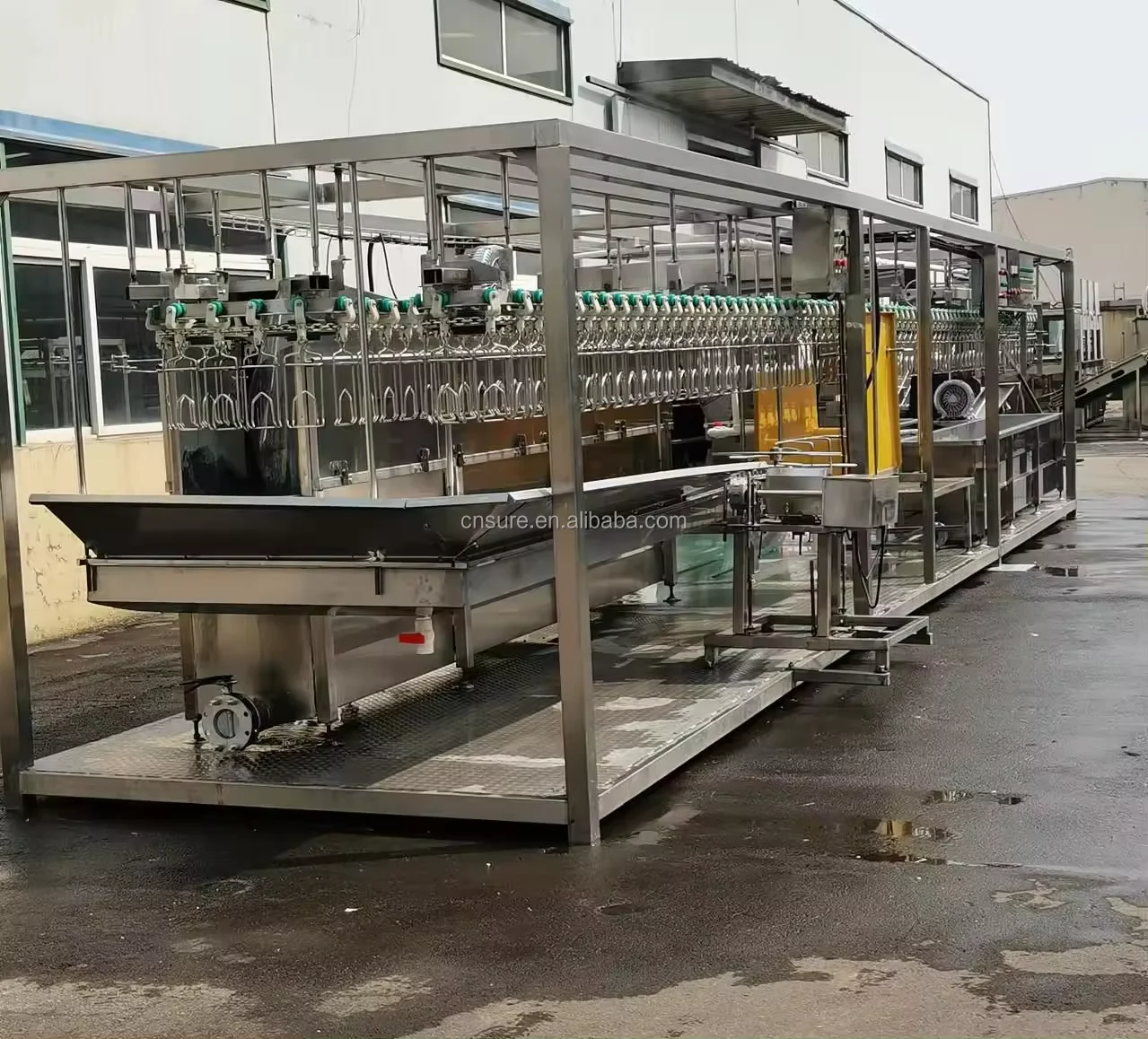 Automatic Poultry Slaughtering Processing Line Killing Chicken