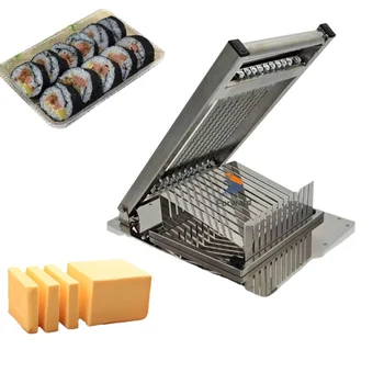 Portable Food Grade Stainless Steel Manual Sushi Roll Cutting Machine Manual Sushi Roll Cutter Maker Tool