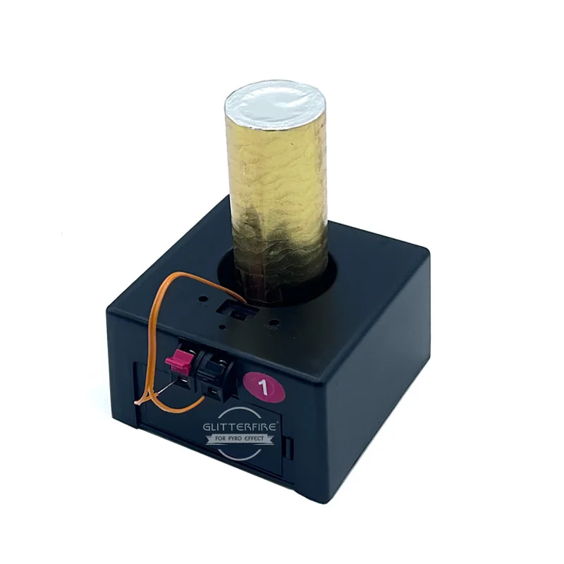 D02 Stage Indoor 2 Channel Wedding Sparkler Ignition Party Equipment Wireless Remote Control Cold Flame Fireworks Firing System