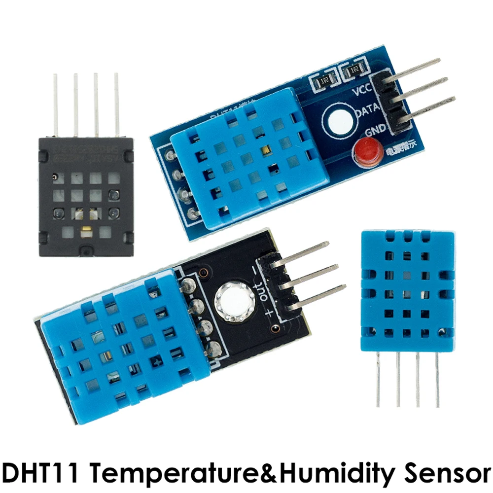 DHT11 Digital Temperature and Humidity Sensor Module with LED With ...