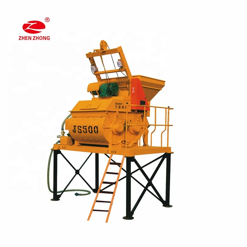 cc iso ce js 500 concrete mixer machine mixer from China manufacturer