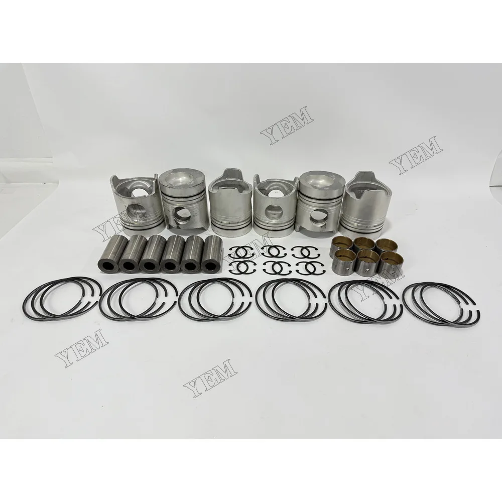Piston and Rings for Mitsubishi 6D20 Machinery Engine Spare Parts 5