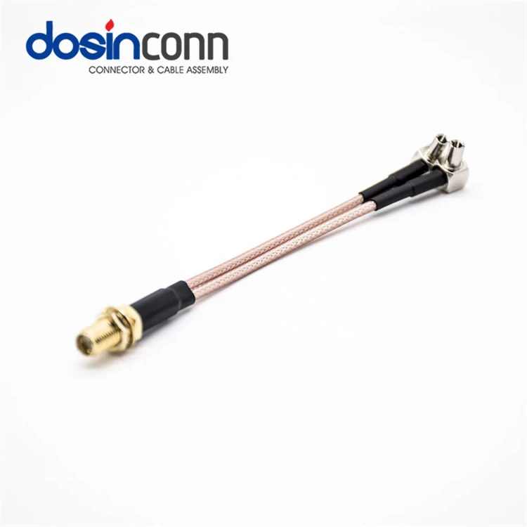 RG405 Semi flexible cable SMA male to MCX male right angle 3G 4G wifi antenna 