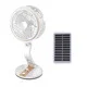 White-With solar panels